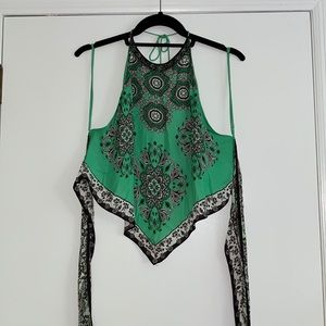 Alice + Olivia frenchie handkerchief halter